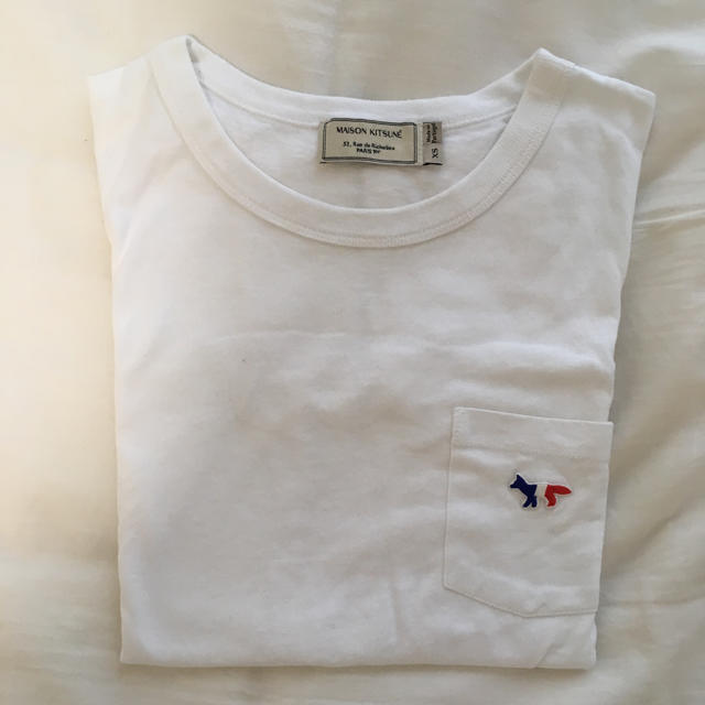 MAISON KITSUNE'(メゾンキツネ)のmaison kitsune トリコロール Tシャツ レディースのトップス(Tシャツ(半袖/袖なし))の商品写真