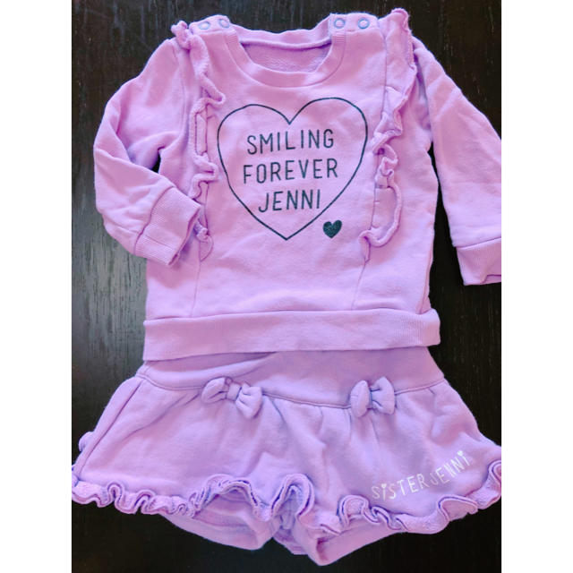 JENNI(ジェニィ)のSISTER JENNI🖤セットアップ キッズ/ベビー/マタニティのキッズ服女の子用(90cm~)(その他)の商品写真