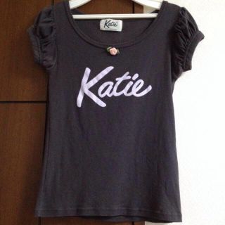 ケイティー(Katie)のKatie ロゴtee(Tシャツ(半袖/袖なし))