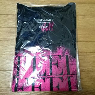 安室奈美恵FEELツアーTシャツピンクmoussy美品沖縄愛さNAMIE2013(ミュージシャン)