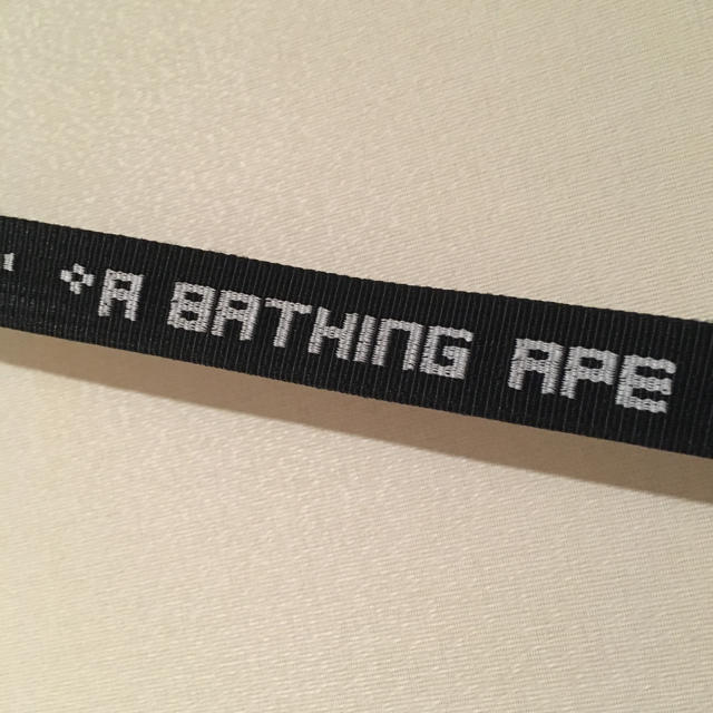 A BATHING APE(アベイシングエイプ)のA bathing ape BAPEベイシングエイプ ナローベルト メンズのファッション小物(ベルト)の商品写真