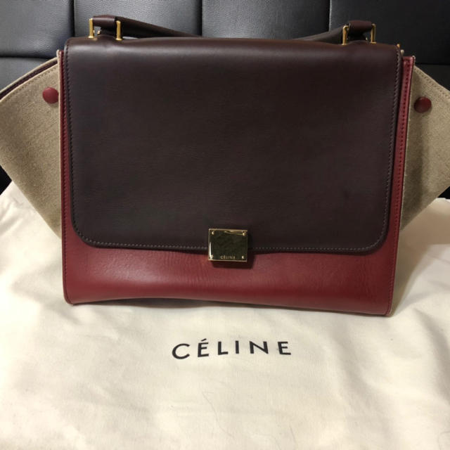 CELINE セリーヌ トラペーズ  トート  ショルダーバッグ