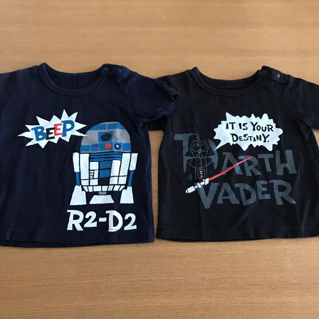 ベルメゾン(ベルメゾン)のベルメゾン スターウォーズ Tシャツ 90 3枚セット キッズ/ベビー/マタニティのキッズ服男の子用(90cm~)(Tシャツ/カットソー)の商品写真