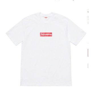 シュプリーム(Supreme)の最安【白 M 】Swarovski Box Logo Tee シュプリーム(Tシャツ/カットソー(半袖/袖なし))