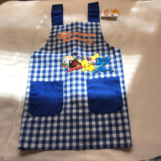 ポケモン(ポケモン)のポケモン エプロン キッズ/ベビー/マタニティのキッズ服男の子用(90cm~)(その他)の商品写真