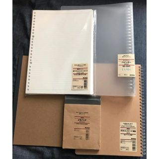 ムジルシリョウヒン(MUJI (無印良品))の無印良品 セット(ノート/メモ帳/ふせん)