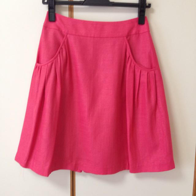 SHIPS(シップス)のSHIPSピンクスカート レディースのスカート(ひざ丈スカート)の商品写真