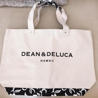 ディーンアンドデルーカ(DEAN & DELUCA)のぴの様♡ハワイ限定♡ハイビスカス柄 ディーンアンドデルーカトート(トートバッグ)