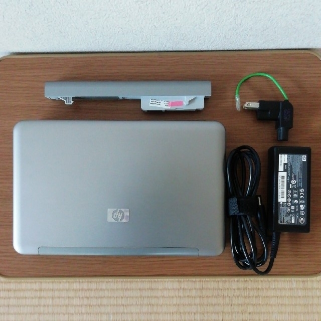 HP Mini 2140 Window10 SSD換装 予備バッテリ 1