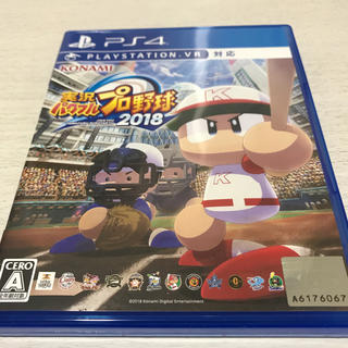 プレイステーション4(PlayStation4)の美品 パワプロ2018 PS4(携帯用ゲームソフト)