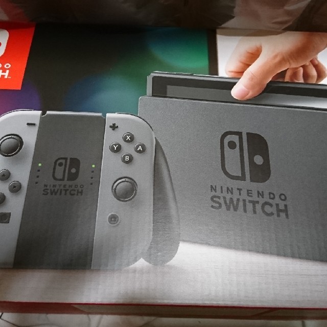 ニンテンドースイッチ本体グレー - 家庭用ゲーム機本体