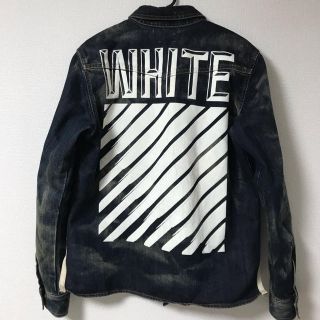 オフホワイト(OFF-WHITE)のoff-white デニムジャケット(Gジャン/デニムジャケット)