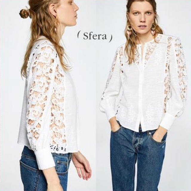 ZARA(ザラ)のＳfera スペイン人気ブランド レディースのトップス(シャツ/ブラウス(長袖/七分))の商品写真