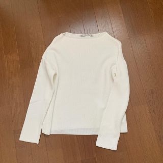 ザラ(ZARA)のザラ ホワイトカットソー(カットソー(長袖/七分))