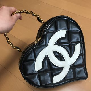 CHANEL シャネル バニティ ハート ハンドバッグ