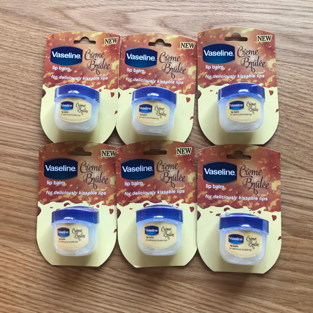 Vaseline(ヴァセリン)のリップクリーム６個セット コスメ/美容のスキンケア/基礎化粧品(リップケア/リップクリーム)の商品写真