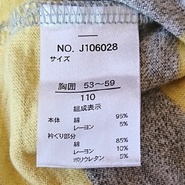 BREEZE(ブリーズ)のブリーズ ロングTシャツ 110 キッズ/ベビー/マタニティのキッズ服男の子用(90cm~)(Tシャツ/カットソー)の商品写真