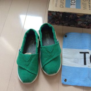 ユナイテッドアローズ(UNITED ARROWS)の新品 TOMS キッズシューズ(スリッポン)