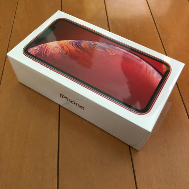 新品未使用 SIMロック解除済み! iPhone XR 128GB Red