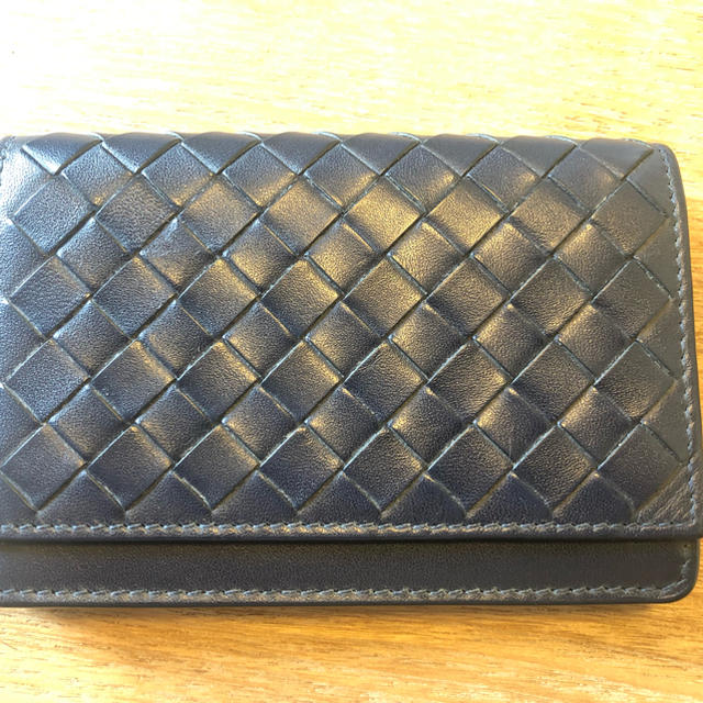 Bottega Veneta(ボッテガヴェネタ)のボッテガヴェネタ 名刺入れ カードケース ハンドメイドのファッション小物(キーケース/名刺入れ)の商品写真