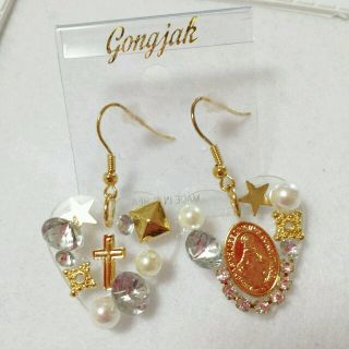 グレイル(GRL)の【ViVi掲載♡商品】ハートクリアピアス(ピアス)