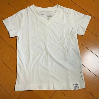 アズールバイマウジー(AZUL by moussy)のオーガニックコットンTシャツ 100(Tシャツ/カットソー)