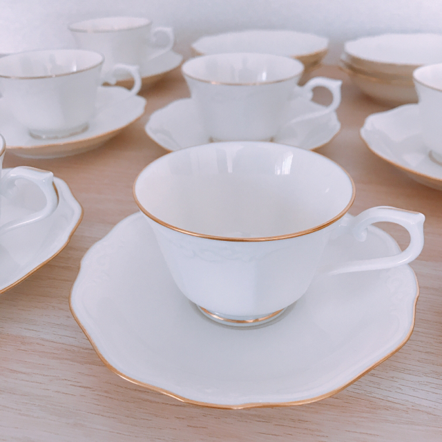 ノリタケ bone china コンテンポラリー ティーセット ノリタケ bone china コンテンポラリー ティーセット