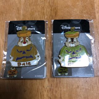 チップアンドデール(チップ&デール)のチップとデール ハロウィン ピンバッチ(バッジ/ピンバッジ)