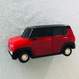 スズキ　suzuki ハスラー　レッド　プルバックミニカー　1/64(ミニカー)