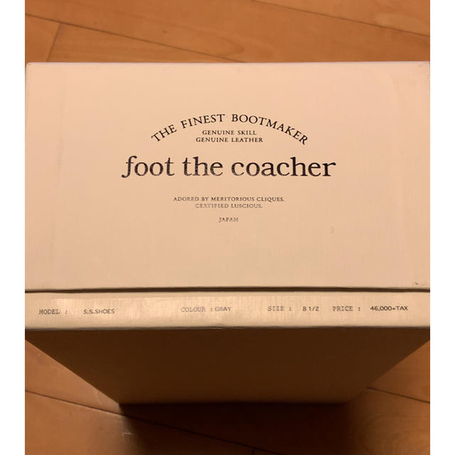 foot the coacher(フットザコーチャー)のfoot the coacher s.s.shoes フットザコーチャー 8.5 メンズの靴/シューズ(ドレス/ビジネス)の商品写真