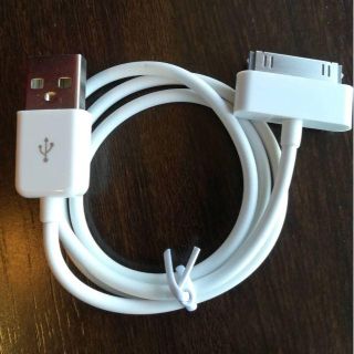 アイフォーン(iPhone)のApple iPhone4S 充電ケーブル(バッテリー/充電器)