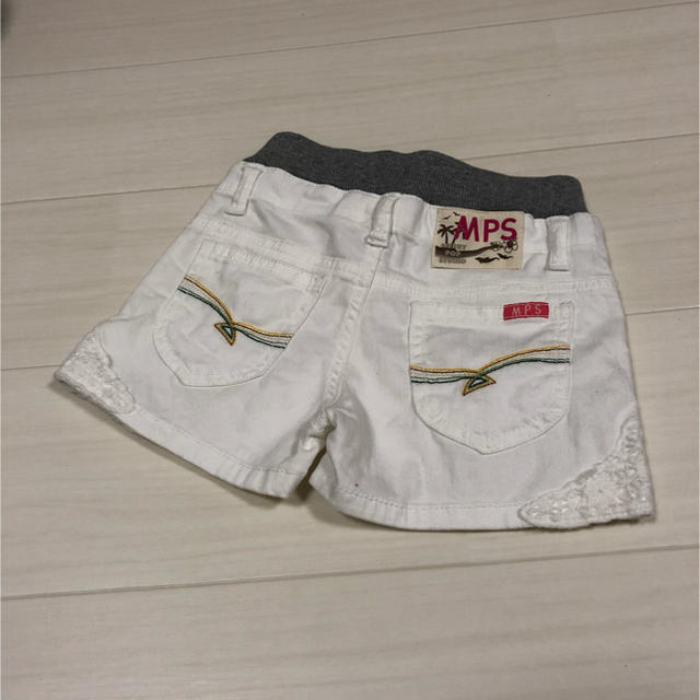 MPS(エムピーエス)のMPS♡デニムショートパンツ キッズ/ベビー/マタニティのキッズ服女の子用(90cm~)(パンツ/スパッツ)の商品写真