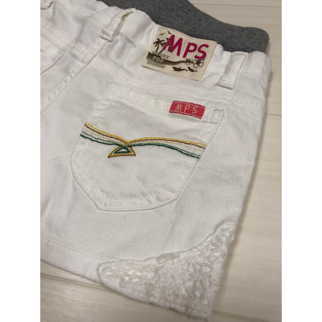 MPS(エムピーエス)のMPS♡デニムショートパンツ キッズ/ベビー/マタニティのキッズ服女の子用(90cm~)(パンツ/スパッツ)の商品写真