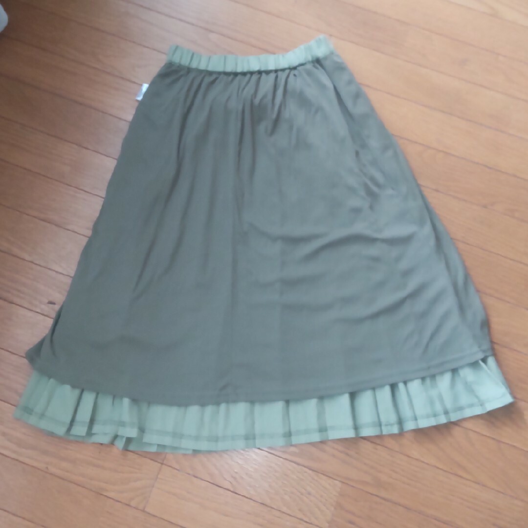 OZOC(オゾック)のOZOC　プリーツロングスカート レディースのスカート(ロングスカート)の商品写真