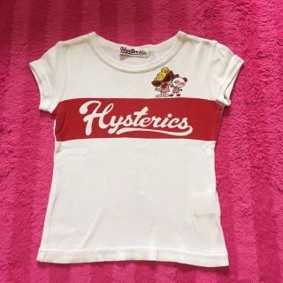 ヒステリックミニ(HYSTERIC MINI)のヒスミニ 白T 110(Tシャツ/カットソー)