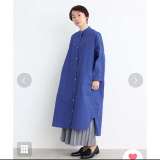 ビュルデサボン(bulle de savon)の【ame.ri様専用】ビュルデサボン○ キャッチワッシャーワイドシャツワンピース(ロングワンピース/マキシワンピース)