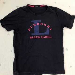 バーバリーブラックレーベル(BURBERRY BLACK LABEL)のバーバリー ブラックレーベル Tシャツ ネイビー 紺(Tシャツ/カットソー(半袖/袖なし))