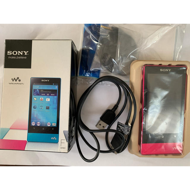 SONY(ソニー)のもぐら様専用 美品 ウォークマン NW-F807 (64GB) SONY ピンク スマホ/家電/カメラのオーディオ機器(ポータブルプレーヤー)の商品写真