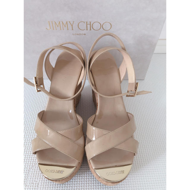 JIMMY CHOO ウェッジサンダル