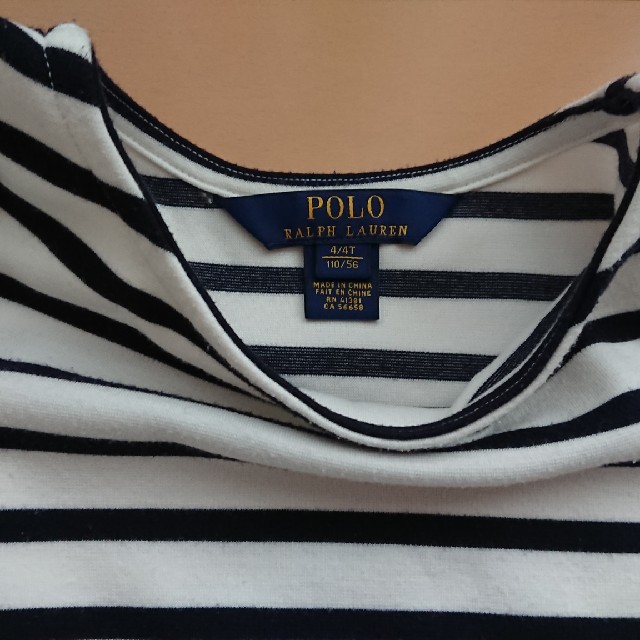 POLO RALPH LAUREN(ポロラルフローレン)のポロラルフローレン 110㎝ キッズ/ベビー/マタニティのキッズ服女の子用(90cm~)(ワンピース)の商品写真