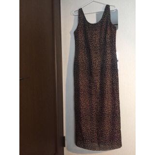 サンタモニカ(Santa Monica)のVintage leopard onepiece(ロングワンピース/マキシワンピース)