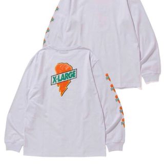 エクストララージ(XLARGE)のXLARGE L/S TEE ELVIS 2 ホワイト(シャツ)