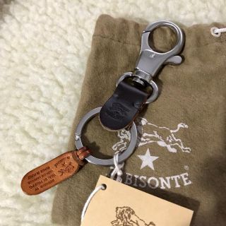 イルビゾンテ(IL BISONTE)の【未使用品】IL BISONTEキーリング キーホルダー イルビゾンテ(キーホルダー)