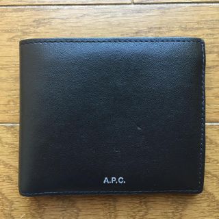 アーペーセー(A.P.C)のA.P.C ウォレット 財布 黒(折り財布)