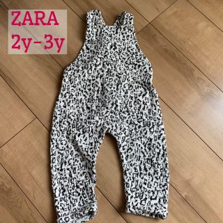 ザラキッズ(ZARA KIDS)のレオパード柄オールインワン(ワンピース)