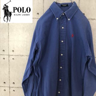 ポロラルフローレン(POLO RALPH LAUREN)の【希少】80's ポロラルフローレン 長袖シャツ(シャツ)