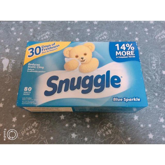 snuggle ドライヤーシート♡ インテリア/住まい/日用品の日用品/生活雑貨/旅行(洗剤/柔軟剤)の商品写真