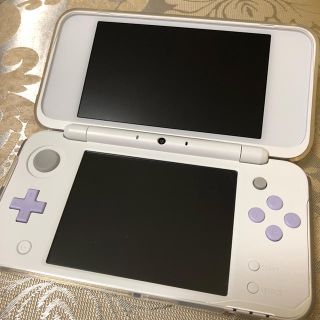 ニンテンドー2DS(ニンテンドー2DS)のニンテンドー new 2DS LL ホワイト ラベンダー 本体のみ 動作確認済み(携帯用ゲーム機本体)