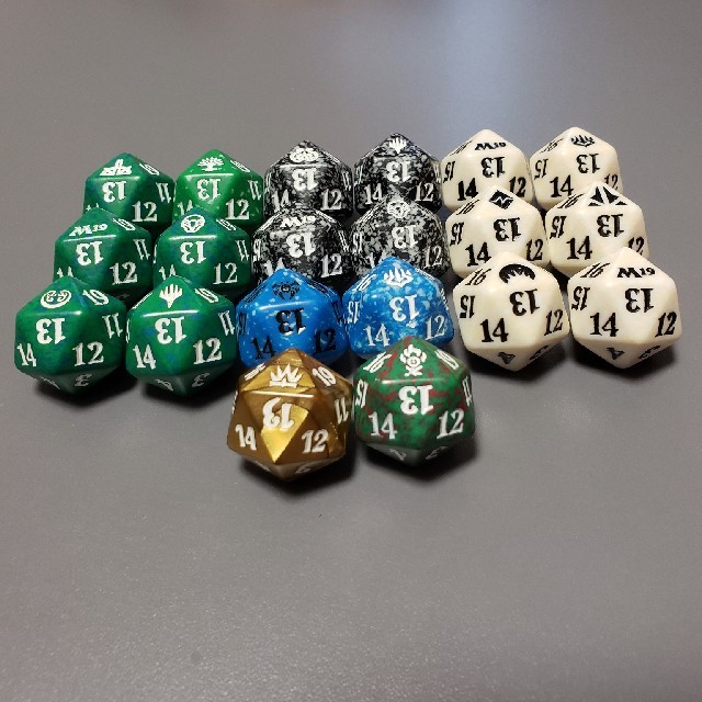【レアダイス‼️】MTG FF 20面ダイスコラボ 3個セット マジック:ザ・ギャザリング - 20面ダイス 3個セット MTGの通販