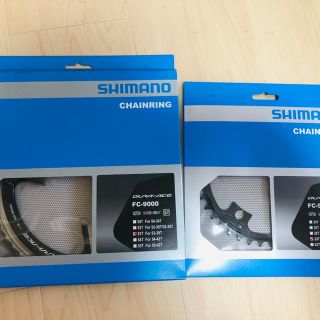 シマノ(SHIMANO)のShimano デュラエース 9000 チェーンリング  53/39(パーツ)